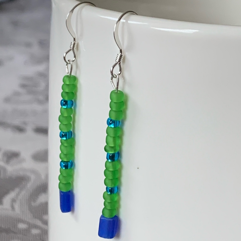 Seattle Seahawk’s Earrings